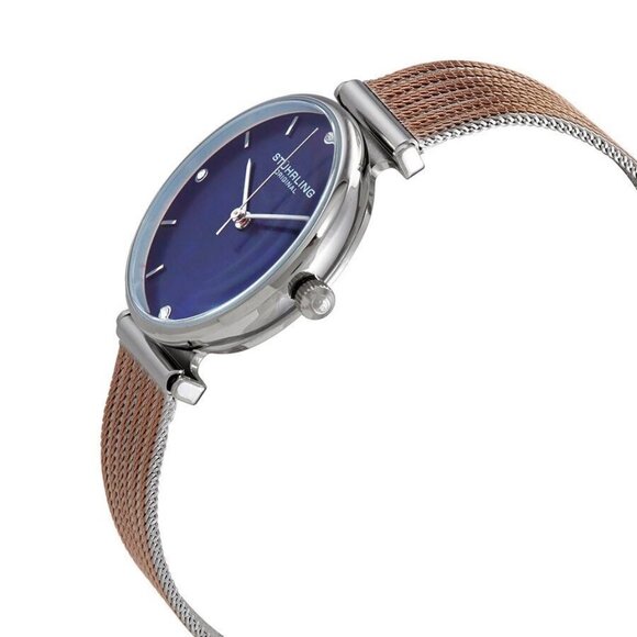 NWT Stuhrling Original Fashion Ladies Quartz Alloy Authentic Watch - Picture 2 of 3